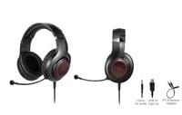 A4Tech Bloody G220, RGB, Микрофон, Черно/Червено - 2