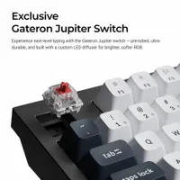 Механична клавиатура Keychron Q5 Max QMK Carbon Black -... - 3