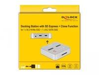 Докинг станция Delock 1 x M.2 NVMe SSD - 5