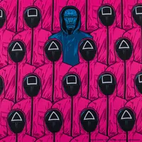 Пад за мишка Netflix Squid Game - Front Man And Guards... - 2