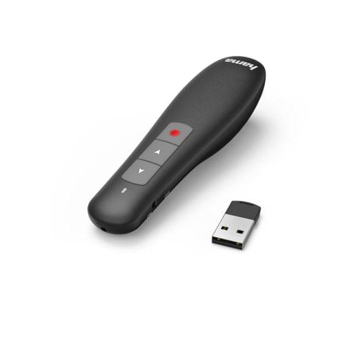 Лазерен безжичен презентер HAMA X-Pointer, Wireless , Черен - 2