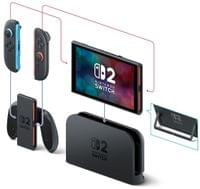 Конзола Nintendo Switch 2 + Mario Kart World 256GB - Black - 8