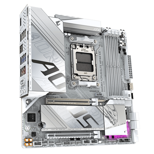 Дънна платка GIGABYTE B850M AORUS ELITE WIF6E ICE socket AM5 - 2