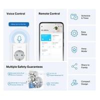 TP LINK TAPO P100 Смарт контакт 10A, 2300W, 2.4Ghz, задаване на график,... - 2