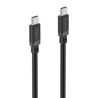 HAMA Кабел USB-C мъжко– USB-C мъжко, 60 W, 1 m, черен - 6