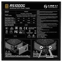 1000W Lian Li RS 80+ Gold PCIe 5.1, ATX 3.1 - Черно - 4