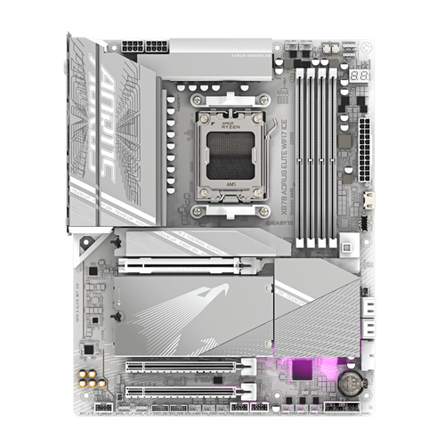 Дънна платка GIGABYTE X870 AORUS ELITE ICE WIFI 7, Socket... - 1