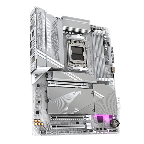 Дънна платка GIGABYTE X870 AORUS ELITE ICE WIFI 7, Socket... - 2