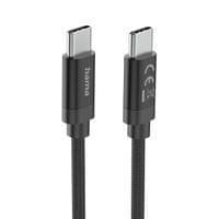 Hama Кабел за зареждане, &amp;quot;Fabric&amp;quot;, USB-C - USB-C, 100 W,... - 2