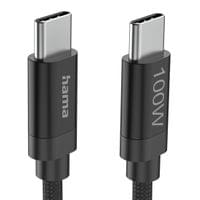 Hama Кабел за зареждане, &amp;quot;Fabric&amp;quot;, USB-C - USB-C, 100 W,... - 4