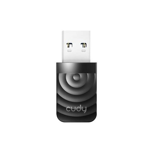 Безжичен нано адаптер Cudy WU1300S, USB 3.0, 2.4/5 Ghz,... - 2