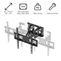 Стенна стойка за TV Hama, 191 cm (75”), до 40 kg - 8