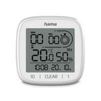 HAMA Дигитален часовник за баня &amp;quot;Cyprus&amp;quot;, с вендуза за окачване, бял - 1