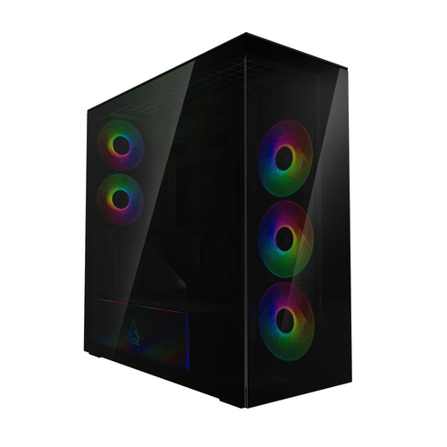 Кутия за компютър Arctic Xtender VG - Black Mid-Tower - 1