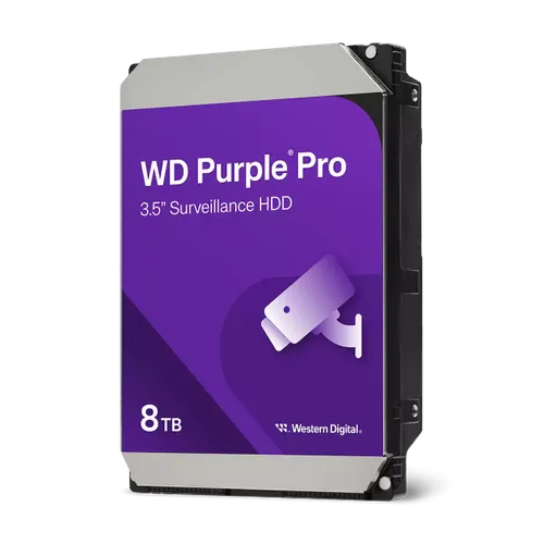 Твърд диск WD Purple Pro 8TB 7200rpm 256MB WD8002PURP - 1