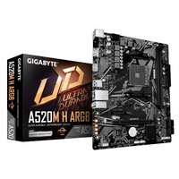 Дънна платка GIGABYTE A520M H ARGB, Socket AM4 - 3