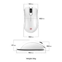Геймърска безжична мишка ZOWIE EC3-DW 4K, Бяла - 4