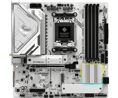 Дънна платка ASRock B850M STEEL LEGEND WIFI socket AM5 - 1