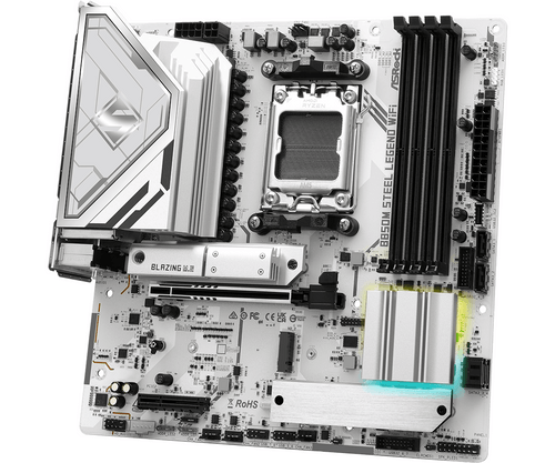 Дънна платка ASRock B850M STEEL LEGEND WIFI socket AM5 - 2