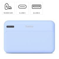 HAMA Външна батерия &amp;quot;Pocket 10&amp;quot;, 10000 mAh, Изходи: 2x... - 5