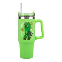 Чаша Paladone: Minecraft - Green 900ml Multiway Travel Cup Stra, PP14600MCF - 1