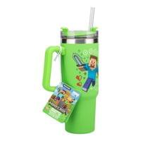 Чаша Paladone: Minecraft - Green 900ml Multiway Travel Cup Stra, PP14600MCF - 2