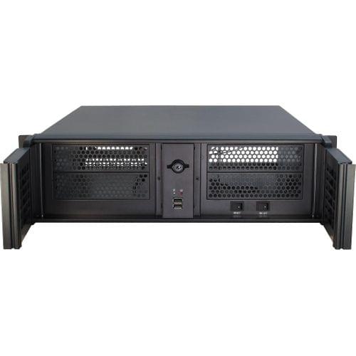 Кутия за сървър InterTech 3U 3098-S, 19", Чернa - 2