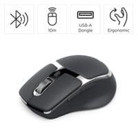 HAMA Безжична мишка "WM-800", ергономична, 2.4 GHz / Bluetooth,... - 9 HAMA Безжична мишка "WM-800", ергономична, 2.4 GHz / Bluetooth,... - 9