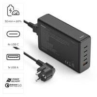 HAMA Зарядна станция 240 W, GaN, Fast Charger, 4 x USB-C,... - 12