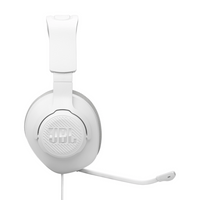 Геймърски слушалки JBL Quantum 100M2 White - 4
