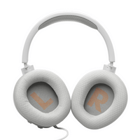 Геймърски слушалки JBL Quantum 100M2 White - 7