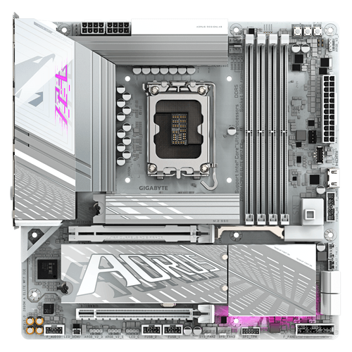 Дънна платка GIGABYTE Z890M AORUS ELITE WIFI 7 ICE, LGA 1851 - 1