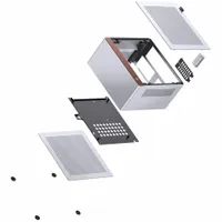 Jonsbo NV10 Mini ITX - Silver - 8