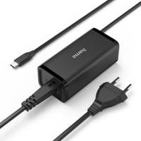 HAMA Универсално захранване за лаптоп, USB-C, Gan, (PD), 5-20V/100W - 2