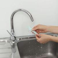 Кутия за храна Xavax To Go, 3 отделения, прибори,дресинг, пастелно синьо - 3