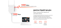 Гигабитен Powerline Адаптер WiFi Kit Mercusys MP510 KIT... - 5