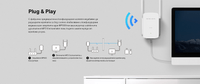 Гигабитен Powerline Адаптер WiFi Kit Mercusys MP510 KIT... - 6