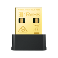 Безжичен USB адаптер TP-LINK Archer T2UB Nano - 5
