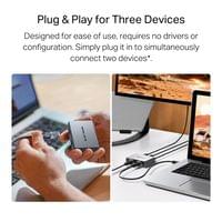 1 към 3 гигабитов Ethernet сплитер Mercusys MEH35 - 4 1 към 3 гигабитов Ethernet сплитер Mercusys MEH35 - 4