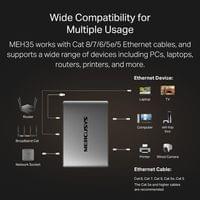 1 към 3 гигабитов Ethernet сплитер Mercusys MEH35 - 5 1 към 3 гигабитов Ethernet сплитер Mercusys MEH35 - 5