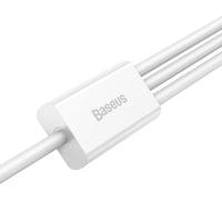 Кабел Baseus Superior 3 в 1 USB-А към Lightning, microUSB... - 2