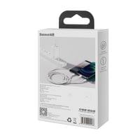 Кабел Baseus Superior 3 в 1 USB-А към Lightning, microUSB и USB-C, 1.5м,... - 4