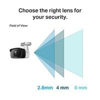 3MP външна IR булет мрежова камера TP-Link VIGI C330I(2.8mm) - 8