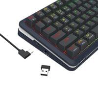 Bluetooth и безжична механична геймърска клавиатура Redragon Flekact Pro... - 6