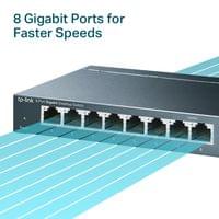 Комутатор TP-Link TL-SG108 8-портов - 3