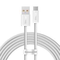 Кабел Baseus Dynamic Series кабел USB към USB-C 100W 2м CALD000702 - бял - 1