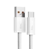 Кабел Baseus Dynamic Series кабел USB към USB-C 100W 2м CALD000702 - бял - 2