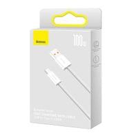 Кабел Baseus Dynamic Series кабел USB към USB-C 100W 2м CALD000702 - бял - 3