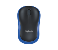 Безжична мишка Logitech M185 BLUE 910-002236 - 1