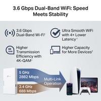 Двубандов Удължител на обхват Wi-Fi 7 TP-Link RE220BE BE3600 - 4